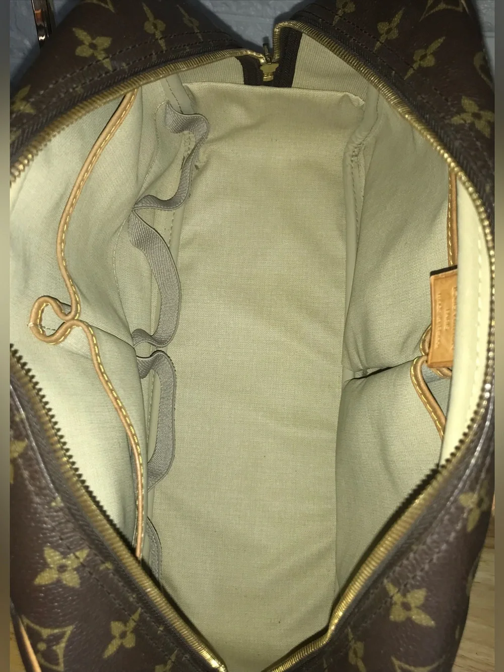 ✅LV LARGE DEAUVILLE HANDBAG AUTHENTIC LOUIS VUITTON